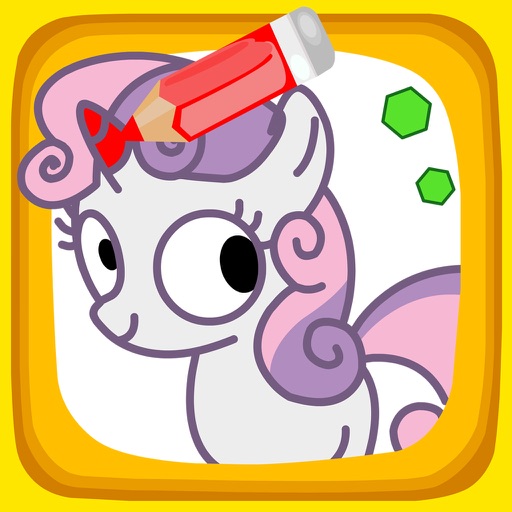 How To Draw Pony Free-the Pony World