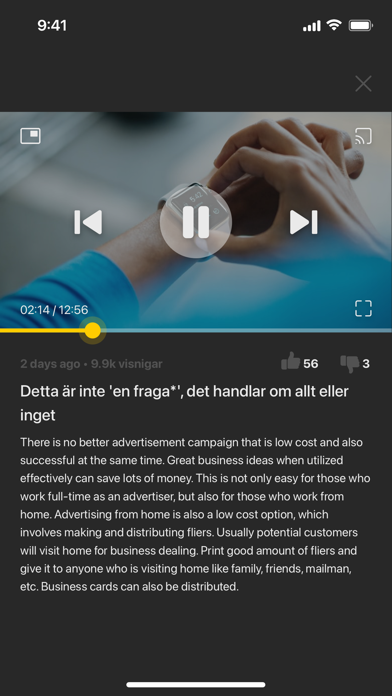 SwebbTV Screenshot