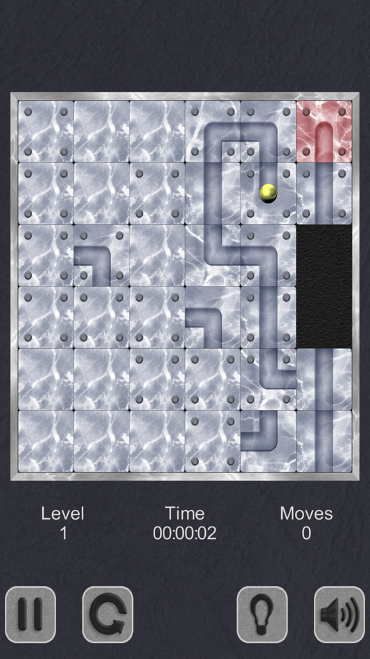 #4. Roll the Ball through the maze (iOS) Podle: Ruslan Goncharenko