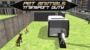 Pet Home Delivery Van & Transport minitruck sim 3d screenshot