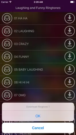 Game screenshot Laughing & Funny Ringtones - Entertainment Sounds hack
