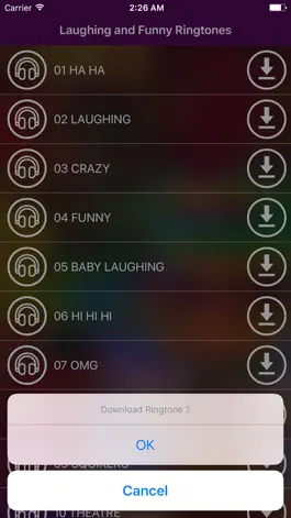 Game screenshot Смеясь и смешные рингтонов - Развлекательные звуки hack