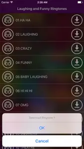 Laughing & Funny Ringtones - Entertainment Sounds screenshot #3 for iPhone