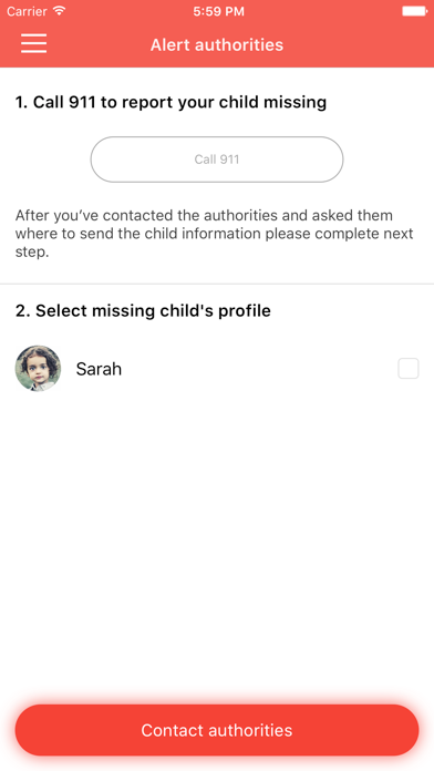 Kids Safety Kit iPhone screenshot 4 - Business app