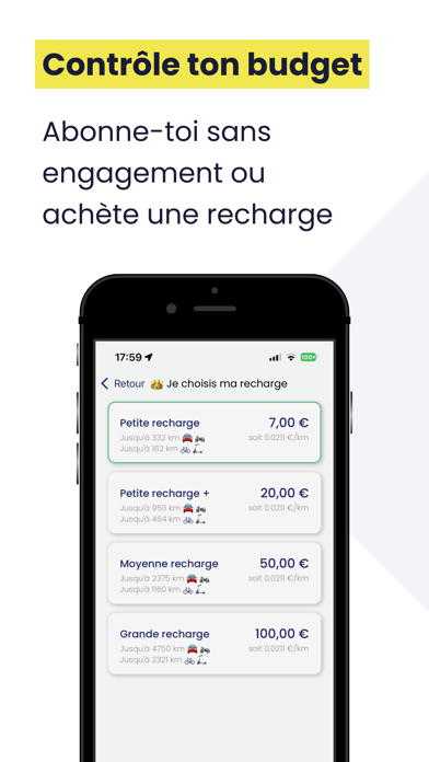 Datafolio, assurance mobilité Screenshot