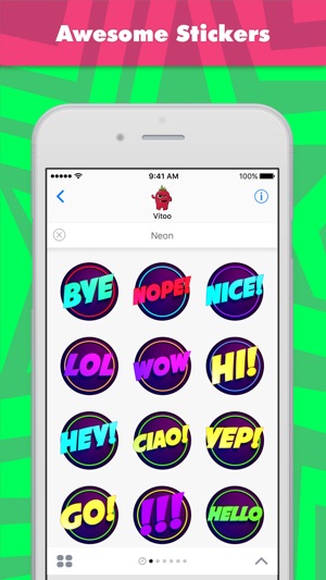 Neon stickers by Vito(圖1)-速報App
