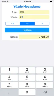 Yüzde Hesaplama Pro iphone resimleri 3