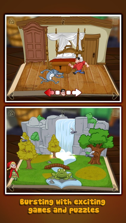 Grimm's Red Riding Hood ~ 3D Pop-up Book screenshot-3
