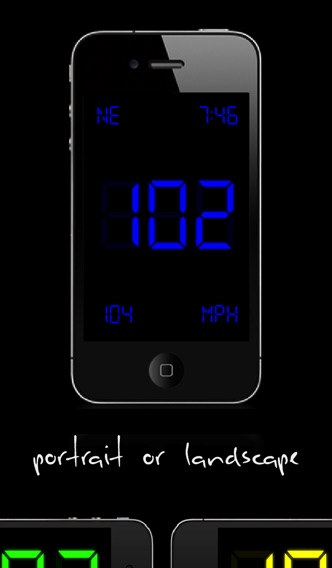 SpeedGlow Speedometer - Gesture Controlled Speedoのおすすめ画像3