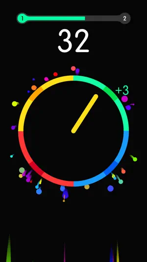 Color Glitch: Wheel Match screenshot 1