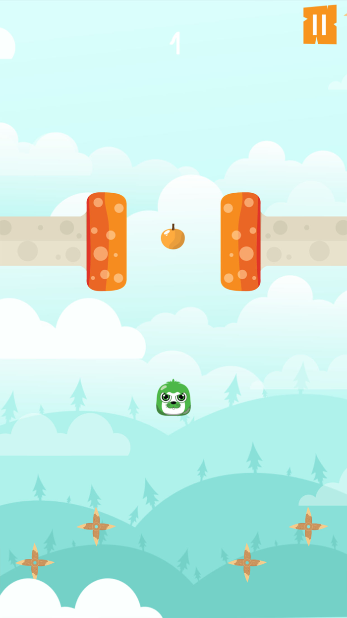 跳跃的小鸟-孩子最爱玩的极限跳跃单机游戏