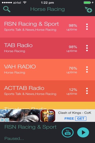 Horse Racing Radio screenshot 2