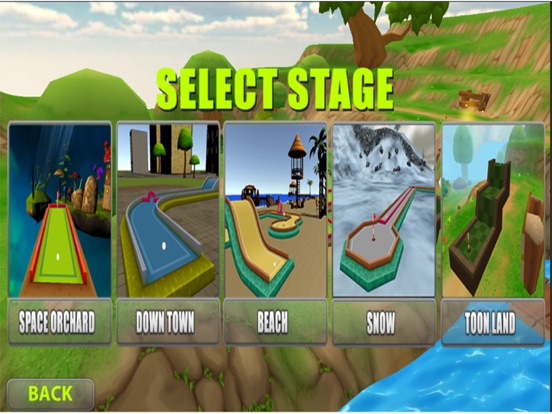 Screenshot #4 pour Mini Golf Professional Game