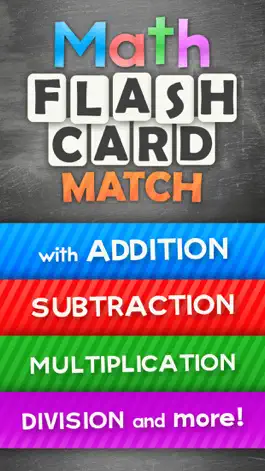 Game screenshot Math Flash Card Matching Games For Kids Math Tutor apk