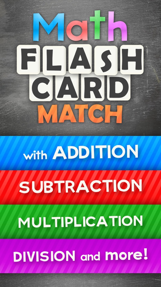 #2. Math Flash Card Matching Games For Kids Math Tutor (iOS) Podle: Eggroll Games LLC