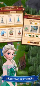 Disney Frozen Free Fall Game screenshot #2 for iPhone