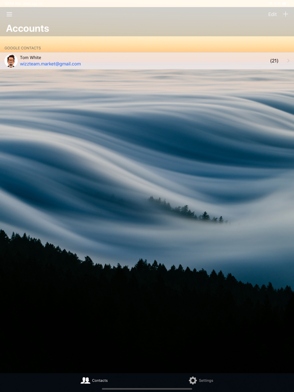 Screenshot #1 for Cloud Contacts