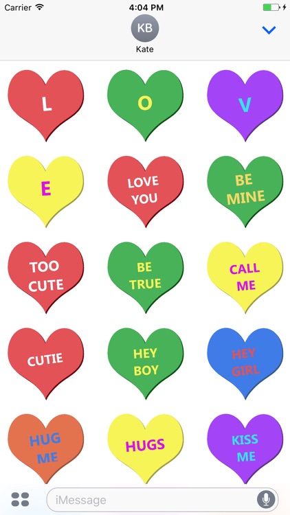 Heartz - Valentine's day candy hearts!