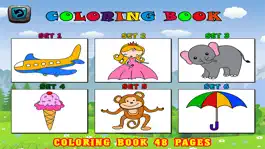 Game screenshot ABC First Words Vocabulary -  Coloring Book Games hack
