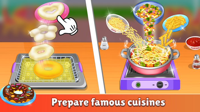 Fast Food GamesCooking Street