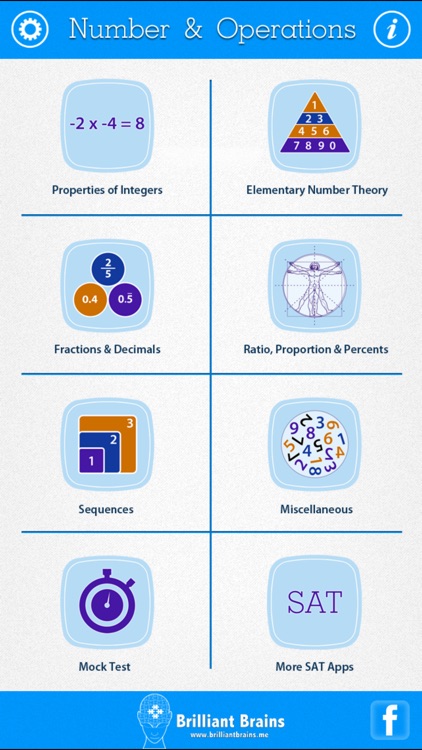 SAT Math : Number & Operations Lite