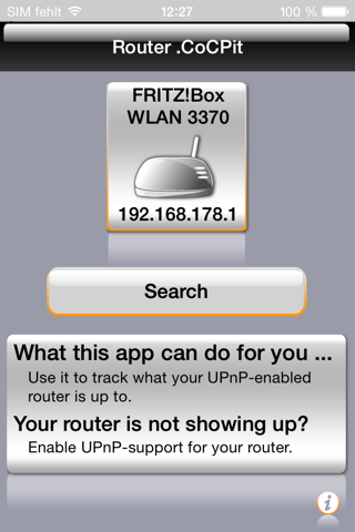 Router .CoCPit screenshot 2