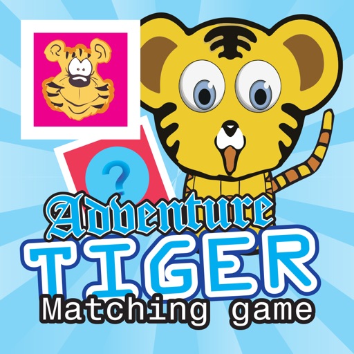 Adventure Tiger Matching Game iOS App