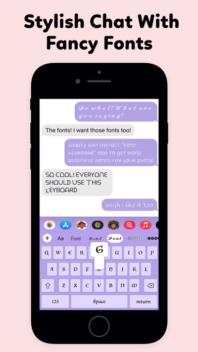 Fonts · Keyboard for iphones Screenshot