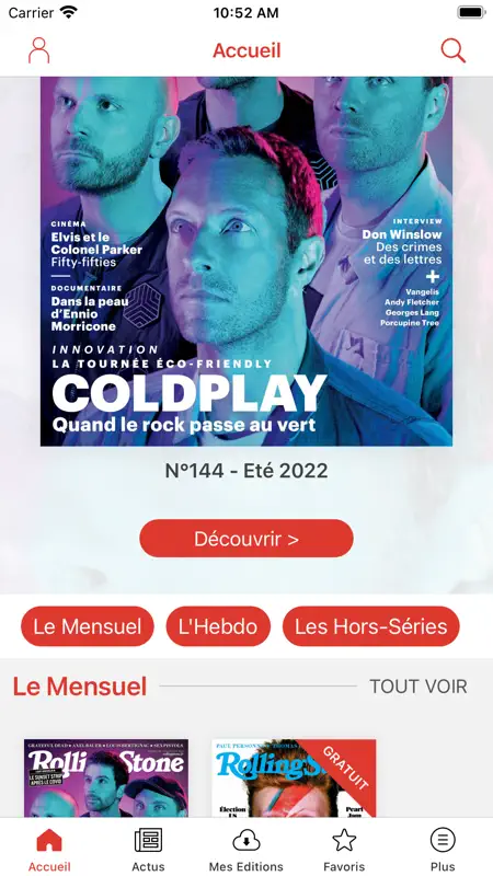 ROLLING STONE MAGAZINE FRANCE screenshot 2 of 2