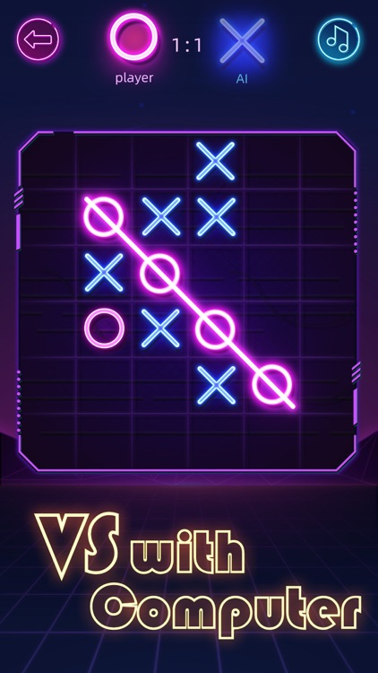 Tic Tac Toe - XO 2 player game by Srisuda Chaemsiriyanon