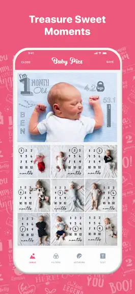 Game screenshot Baby Pics - Photo Editor apk