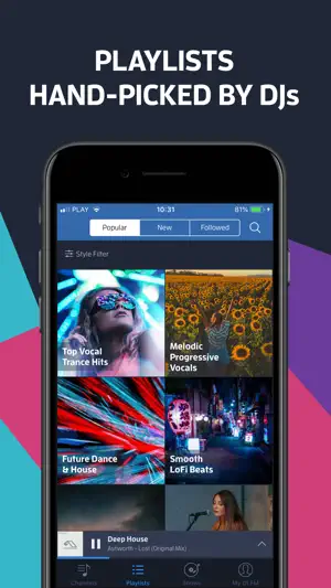 DI.FM - Electronic Music Radio screenshot 2