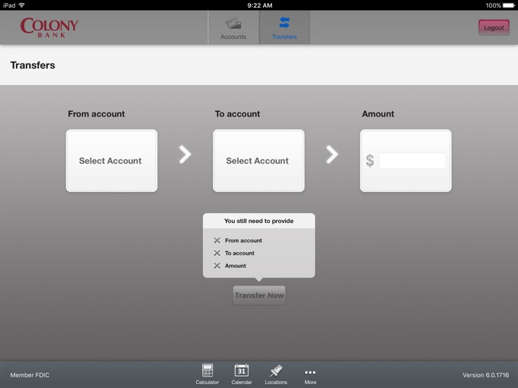 Colony Bank Mobile for iPad screenshot-3