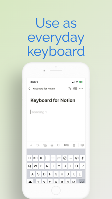 Notion Keyboard - Notionkey Screenshot