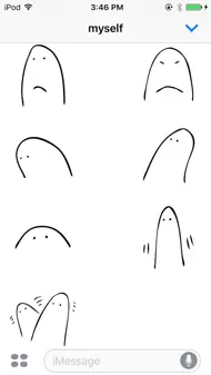 Finger stickers iphone bilder 3
