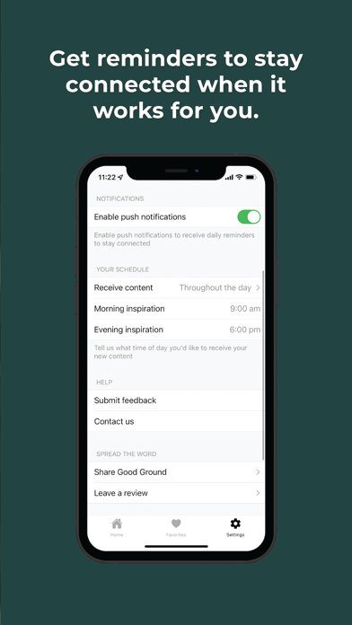 Good Ground: daily devotions Screenshot