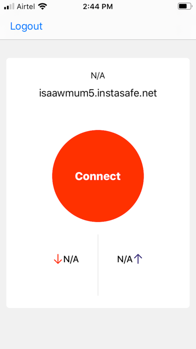 InstaSafe Secure Access Screenshot