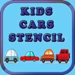 Fun Learning Kids Cars Stencil Puzzle Game Free
