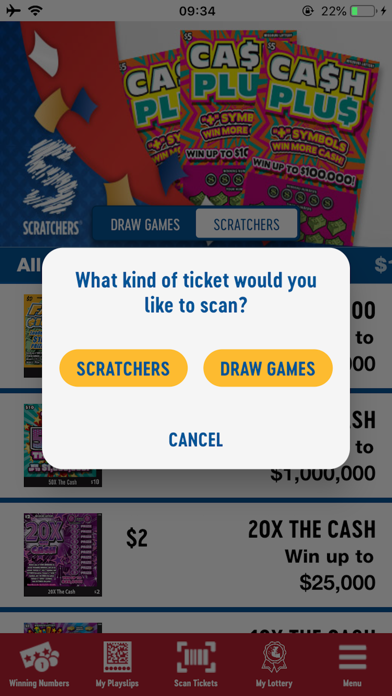 Missouri Lottery Official App Screenshot