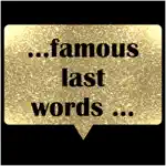 Famous last words stickers App Cancel