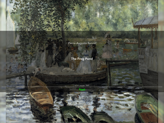 Who's the Painter? iPad screenshot 4 - Education app