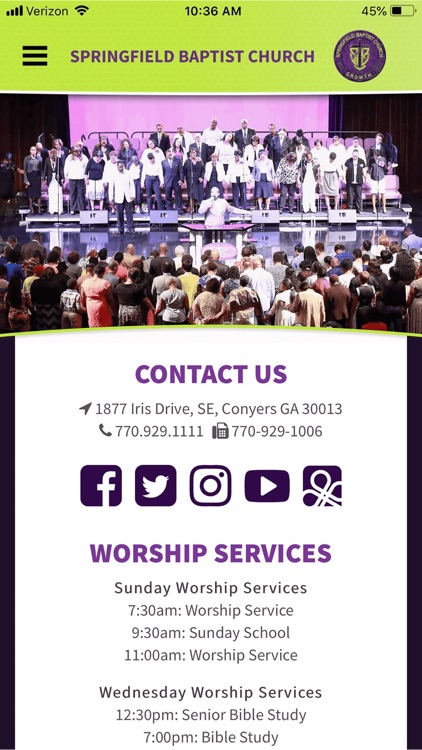 Springfield Baptist Church screenshot-4