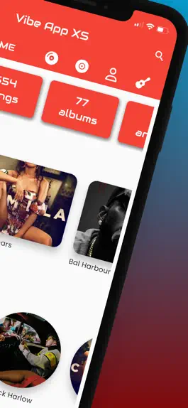 Game screenshot Vibe App XS - Music Player apk