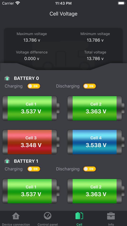 #3. My-BMS (iOS) Podle: Shenzhen Tianqin New Energy