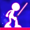 Icon Stickman War Lightsaber Games