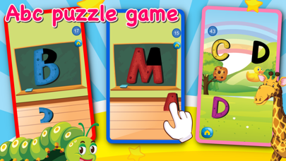 Screenshot #2 pour Panda Alphabet Puzzles Jeux Enfants et enfants en
