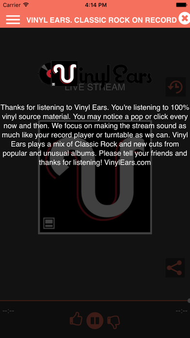Screenshot #3 pour Vinyl Mobile Radio