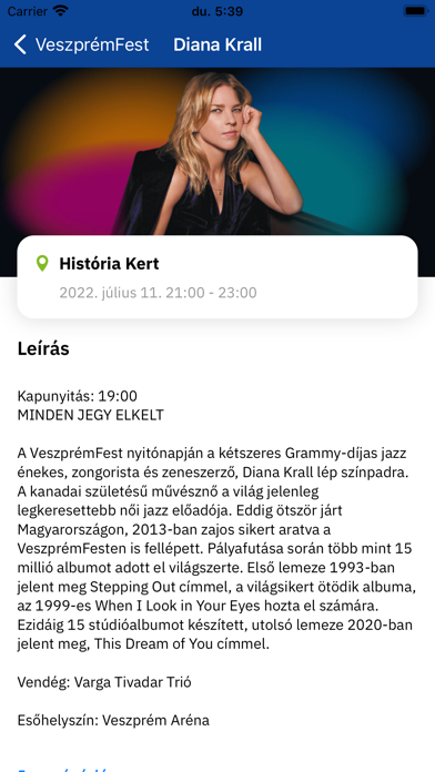 VeszprémFest Screenshot