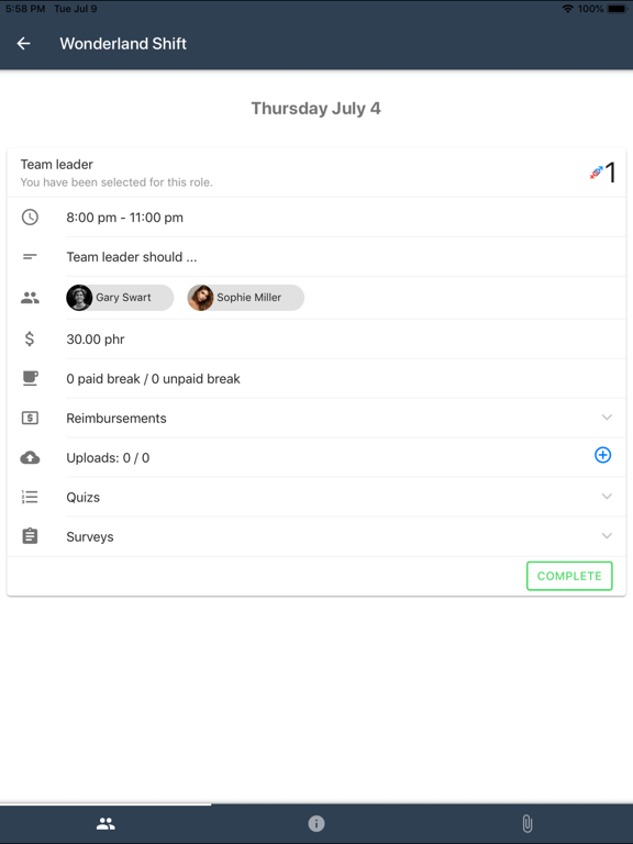 360 Events & Promotions iPad screenshot 4 - Business app