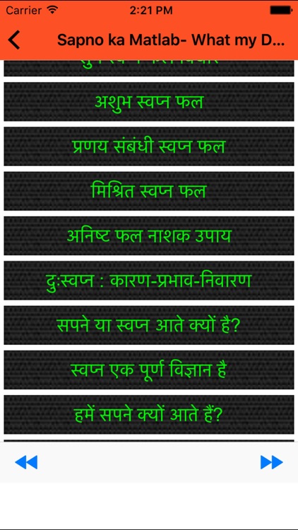 Sapno ka Matlab- What my Dream Means in Hindi